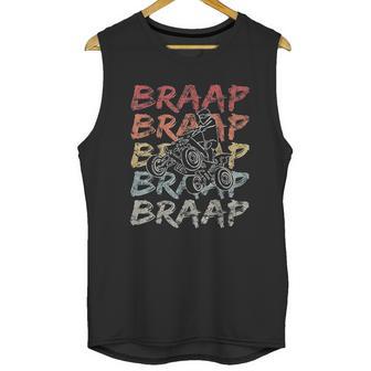 Vintage Braap Quad Biker Unisex Tank Top | Favorety