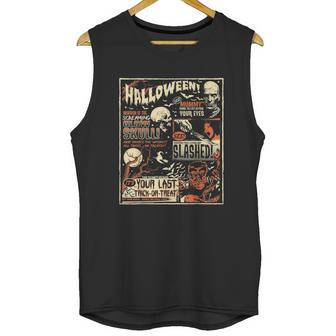 Vintage Horror Movie Shirts Poster Terror Old Time Halloween Unisex Tank Top | Favorety DE