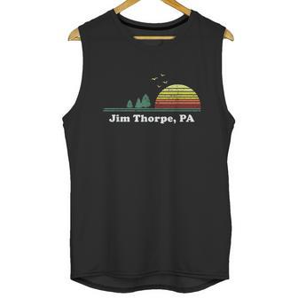 Vintage Jim Thorpe Pennsylvania Home Souvenir Print Unisex Tank Top | Favorety UK