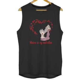 Vintage Junji Ito Gifts Anime Is My Valentine Tomie Manga Unisex Tank Top | Favorety AU