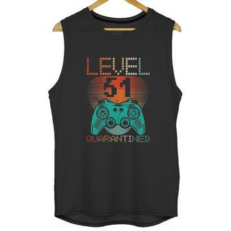 Vintage Level 51 Social Distancing Unisex Tank Top | Favorety CA