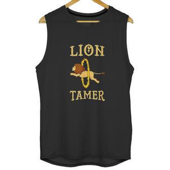 Vintage Lion Tamer Event Circus Staff Themed Birthday Party Unisex Tank Top | Favorety CA