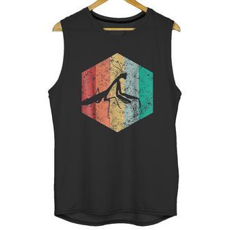 Vintage Look Praying Mantis Unisex Tank Top | Favorety