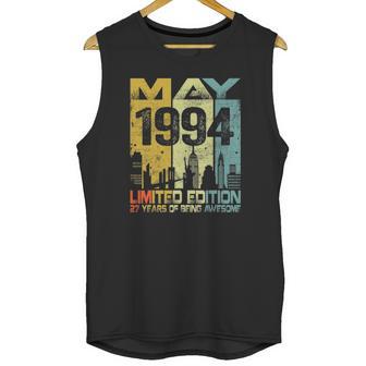 Vintage May 1994 Funny 27Th Birthday 27 Years Old Gift Unisex Tank Top | Favorety