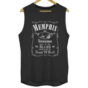 Vintage Memphis Blues Rock N Roll Unisex Tank Top | Favorety