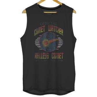 Vintage Official Comet Watcher Halleys Comet Unisex Tank Top | Favorety AU