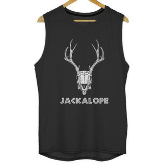 Vintage Retro Jackalope Skull Legendary Unisex Tank Top | Favorety DE