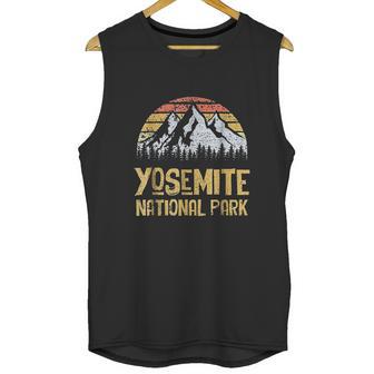 Vintage Retro Yosemite National Park Unisex Tank Top | Favorety