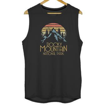 Vintage Rocky Mountains Unisex Tank Top | Favorety