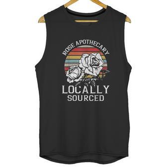 Vintage Rose Apothecary Locally Sourced Rose Lovers Gift Unisex Tank Top | Favorety