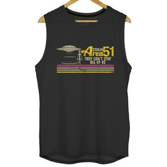 Vintage Storm Area 51 They Cant Stop All Of Us Unisex Tank Top | Favorety