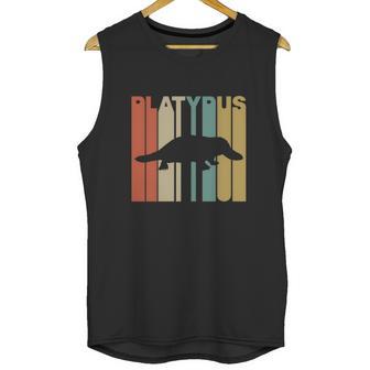 Vintage Style Platypus Silhouette T-Shirt Unisex Tank Top | Favorety CA