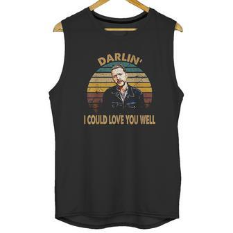 Vintage Tyler Childers Music 2021 Essential Honky Tonk Flame Unisex Tank Top | Favorety DE