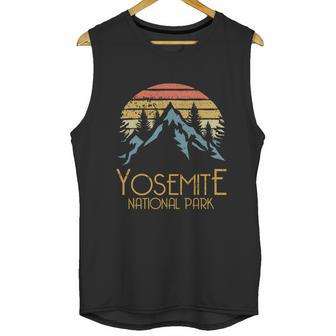 Vintage Yosemite National Park California Gift Unisex Tank Top | Favorety