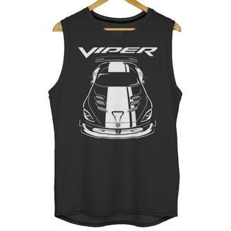 Viper Acr 5Th Generation White Stripes Unisex Tank Top | Favorety UK