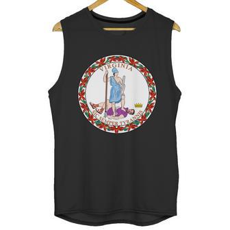 Virginia Sic Semper Tyrannis With Governor Northam Unisex Tank Top | Favorety AU