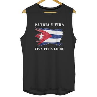 Viva Cuba Libre Patria Y Vida Unisex Tank Top | Favorety