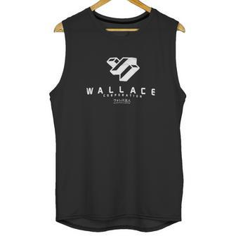 Wallace Corporation Blue Unisex Tank Top | Favorety UK