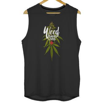 Weed Saves Lives Unisex Tank Top | Favorety UK