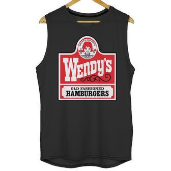 Wendys Old Fashioned Hamburgers Unisex Tank Top | Favorety UK