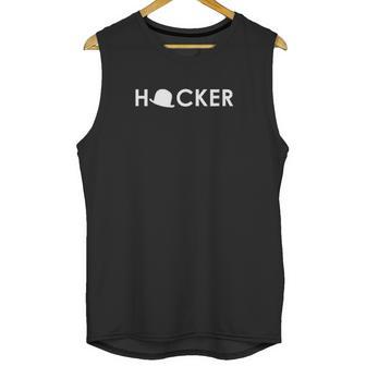 White Hat Hacker Cybersecurity Pentester Unisex Tank Top | Favorety CA