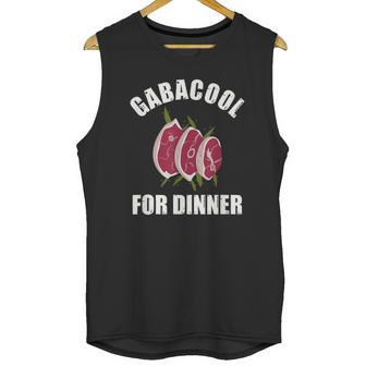 I Will Have The Gabagool For Dinner Unisex Tank Top | Favorety