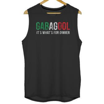 I Will Have The Gabagool For Dinner Vintage Unisex Tank Top | Favorety