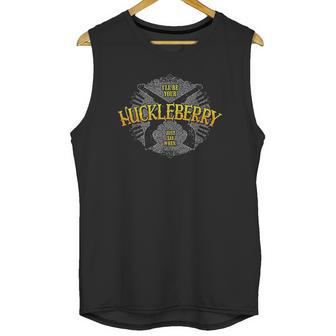 I Will Be Your Huckleberry Famous Tombstone Saying Unisex Tank Top | Favorety UK