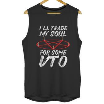 I Will Trade My Soul For Some Vto Halloween Unisex Tank Top | Favorety