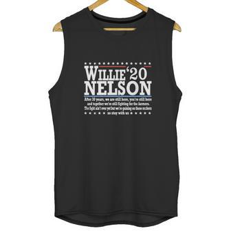 Willie Nelson 2020 Stay With Us Shirt Unisex Tank Top | Favorety