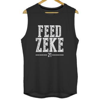 Wishful Inking Football Fans Feed Zeke Vintage Unisex Tank Top | Favorety AU