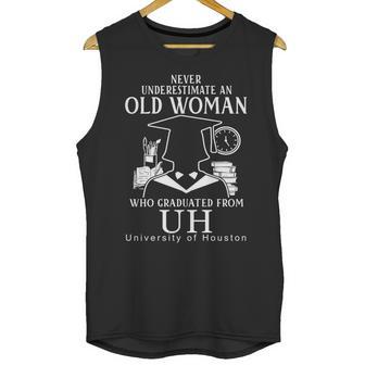 Woman Graduated From University Of Houston Unisex Tank Top | Favorety CA