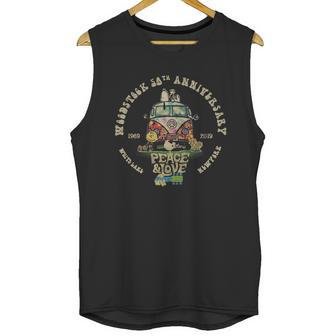 Woodstock 50Th Anniversary 2019 Peanuts Hippie T-Shirt Unisex Tank Top | Favorety