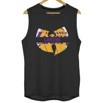 Wu Tang Los Angeles Lakers Logo Shirt T Shirt Tee Unisex Tank Top | Favorety CA