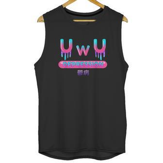 Yami Kawaii Owo Uwu Pastel Goth Harajuku Indie Aesthetic Sad Unisex Tank Top | Favorety DE