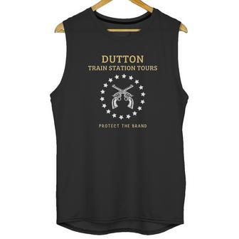 Yellowstone Dutton Ranch Graphic Unisex Tank Top | Favorety DE