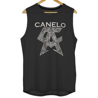 Yonabb Mens Fashion Canelo Alvarez Generic Crew Neck Unisex Tank Top | Favorety