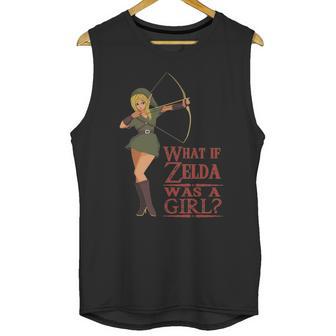 What If Zelda Was A Girl Shirt Unisex Tank Top | Favorety DE