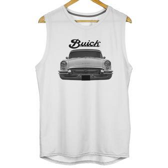 1955 Buick Two Side White Unisex Tank Top | Favorety UK