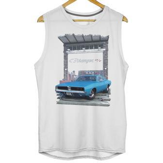 1969 Dodge Charger Graphic Design Printed Casual Daily Basic Unisex Tank Top | Favorety