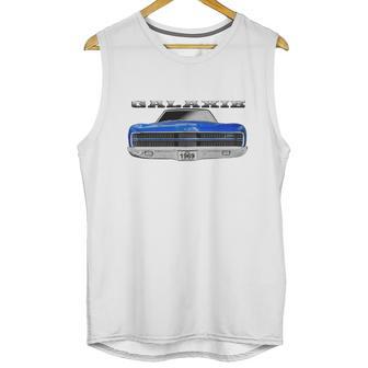 1969 Ford Galaxie Ltd Two Sided Blue Unisex Tank Top | Favorety CA