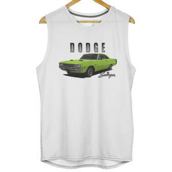 1972 Dodge Dart Swinger Green Unisex Tank Top | Favorety UK