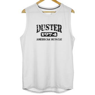 1974 Plymouth Duster American Muscle Car Design Unisex Tank Top | Favorety CA