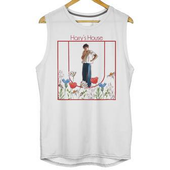 2022 Harry’S House New Album Unisex Harry’S House Harry House With Sweat Harry Gift Fan Unisex Tank Top | Favorety CA