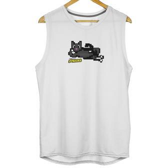 8Bit Benjamin The Cat Unisex Tank Top | Favorety AU