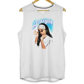 Aaliyah Cool Unisex Tank Top | Favorety