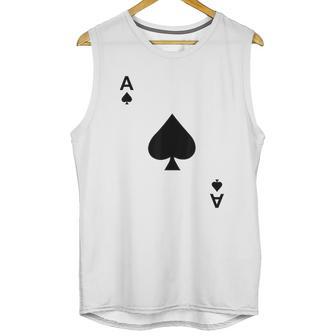 Ace Of Spades Blackjack Cards Poker Unisex Tank Top | Favorety AU