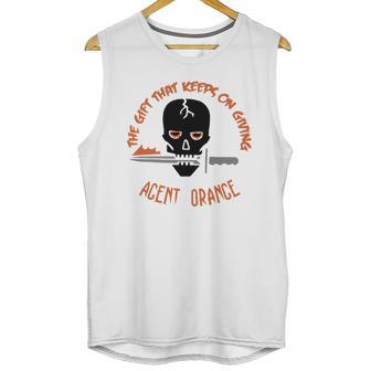 Agent Orange The Gift That Keeps On Giving Shirt Unisex Tank Top | Favorety