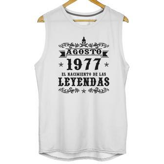 Agosto 1977 El Nacimiento De Las Leyendas Unisex Tank Top | Favorety