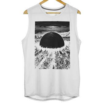 Akira Cyberpunk City Explosion Unisex Tank Top | Favorety DE